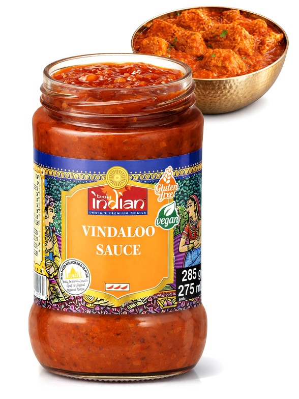 Salsa Vindaloo Picante | Sin Gluten 285g.