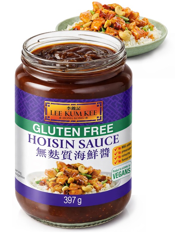 Salsa Hoisin Pato Pekin | Sin Gluten Vegano | Lee Kum Kee 397g.
