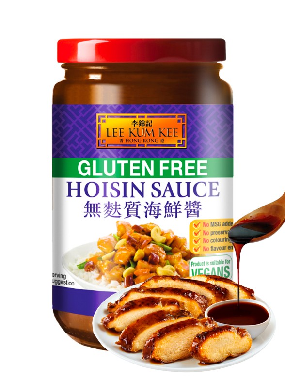 Salsa Hoisin Pato Pekin Sin Gluten Vegano | Lee Kum Kee 397 grs.