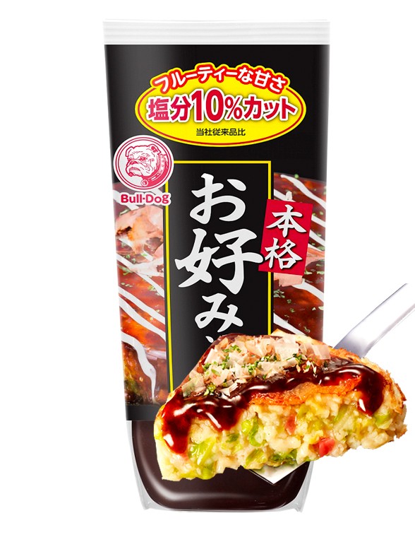 Salsa Okonomiyaki BullDog Receta Japonesa 300 grs.