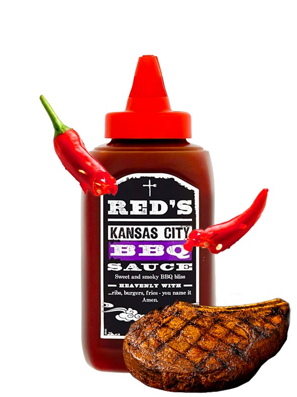 Salsa Barbacoa Red's Kansas City Style | 320 grs.