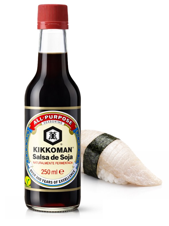 Salsa de Soja Kikkoman Multiusos 250 ml.