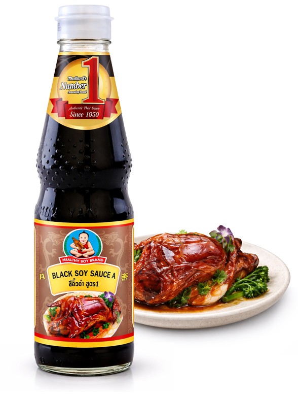 Salsa de Soja Tailandesa Dark Fórmula Premium 300 ml.