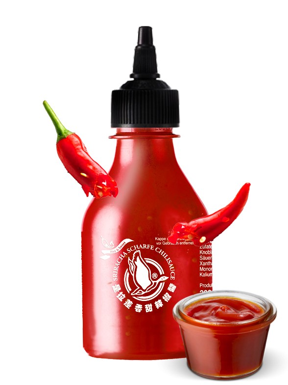 Salsa Sriracha Blackout Chili | EXTRA HOT Premium 200 ml.