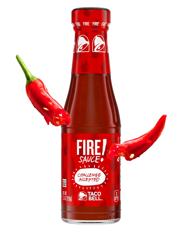 Salsa Fuego Taco Bell Muy Picante 213 grs.