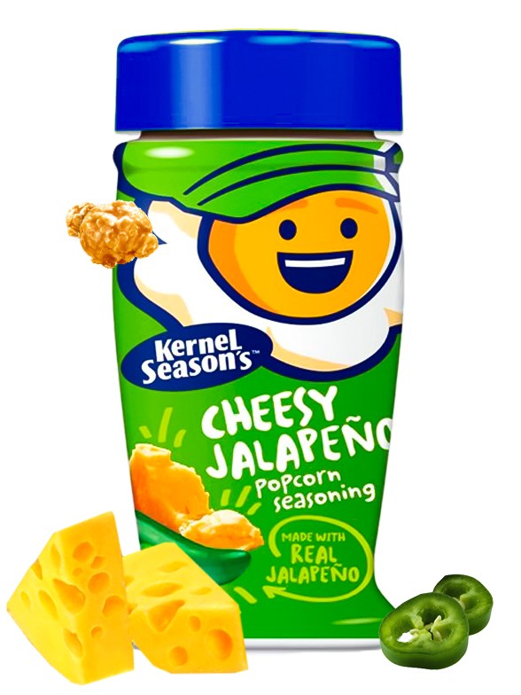 Sazonador para Palomitas de Maíz de Jalapeños con Queso 68 grs.