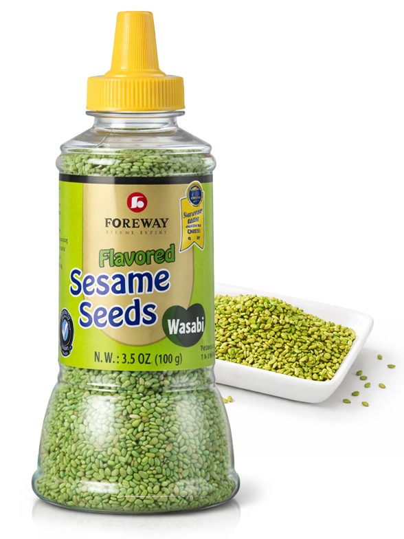 Semillas de Sésamo al Wasabi 100g.