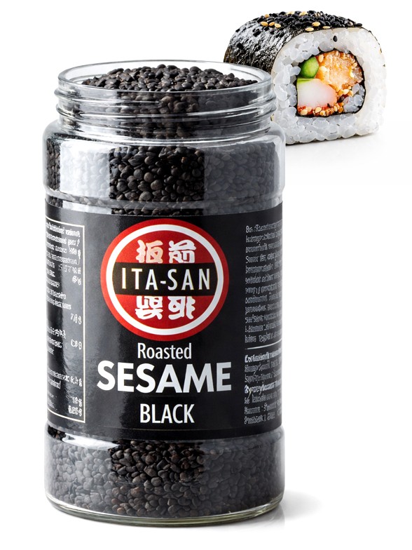 Semillas de Sésamo Negro Tostadas 95g.