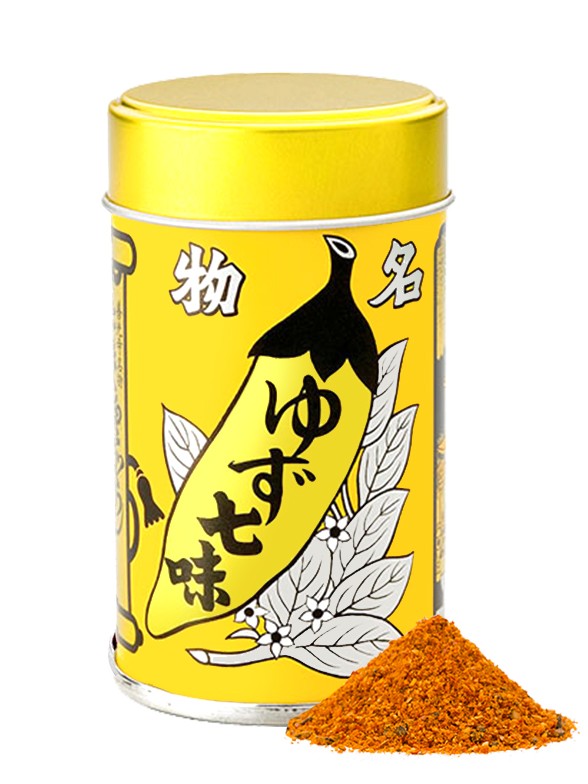 Yuzu Shichimi, 7 Especias Extra Yuzu Lata 12 grs. Pedido GRATIS