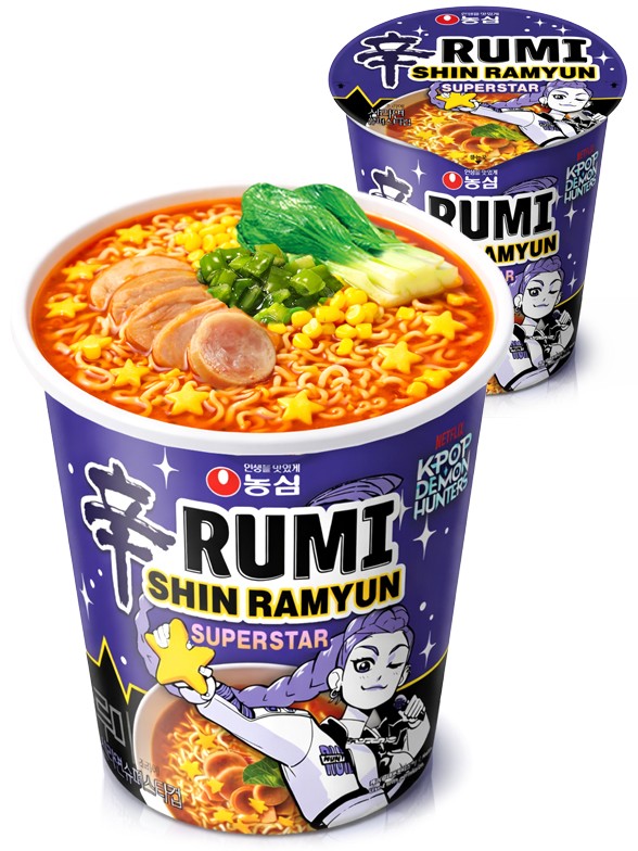 Fideos Shin Ramyun Coreanos  | Rumi Superstar Kpop Demon Hunters 65g.