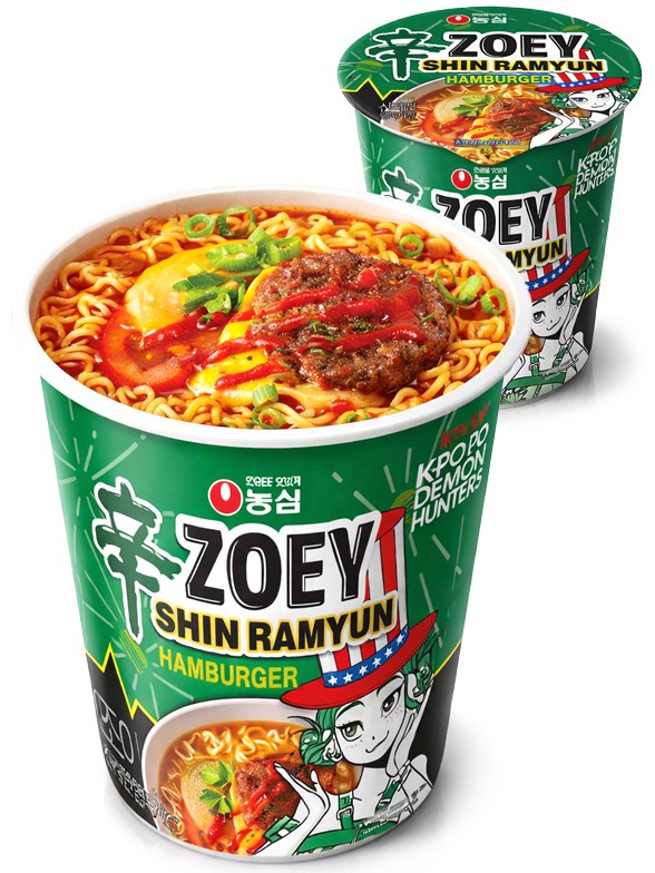 Fideos Shin Ramyun Coreanos  | Zoey Hamburger | Kpop Demon Hunters 65g.