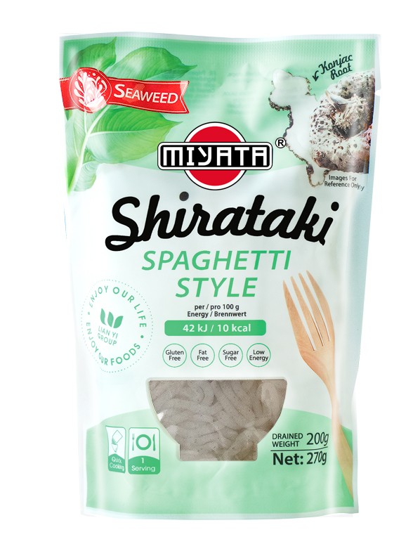Spaghetti de Shirataki de Algas 200 grs.