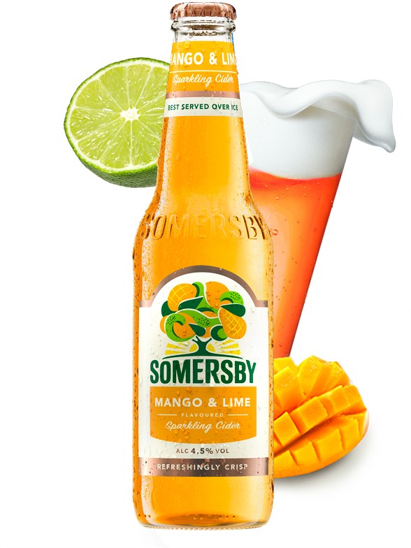 Sidra Sabor Mango y Lima | 400 ml.