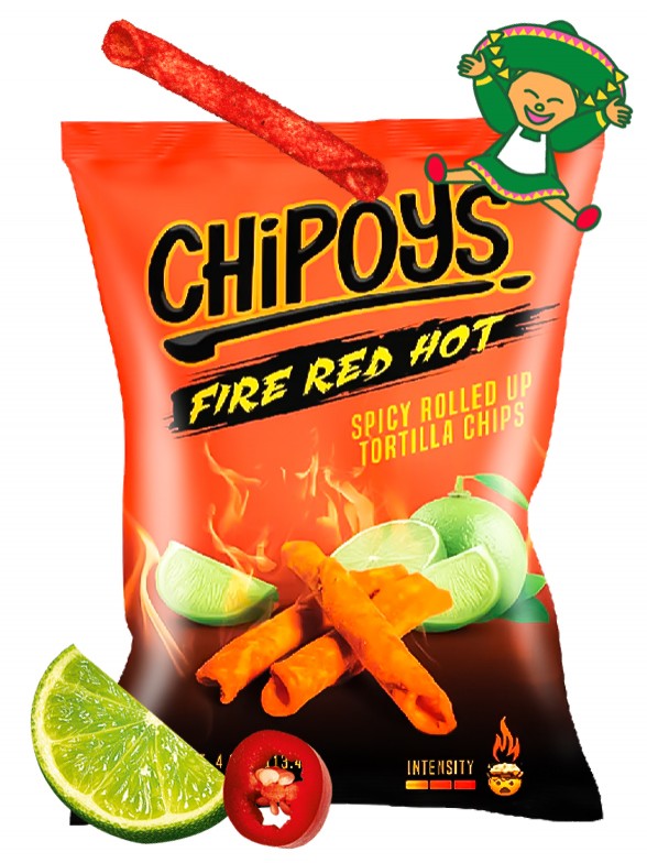 Snack de Maíz de Chili & Lima | Chipoys | PURO MÉXICO!! 113 grs.