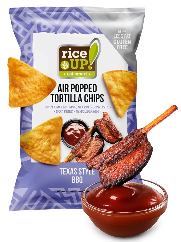 Nachos Rice Up Salsa Texas BBQ | Sin Gluten 60g.