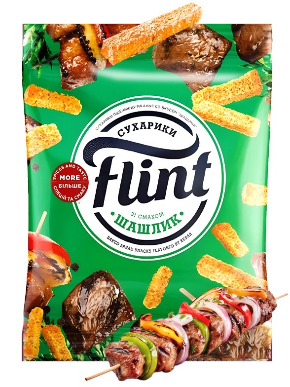 Snack de Trigo y Centeno con Sabor a Kebab 70g.