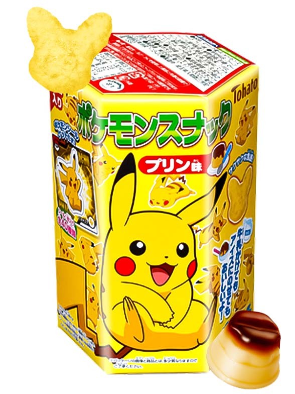 Snack Pikachu Sabor Pudding | Pokemon 23 grs. | OFERTA!!
