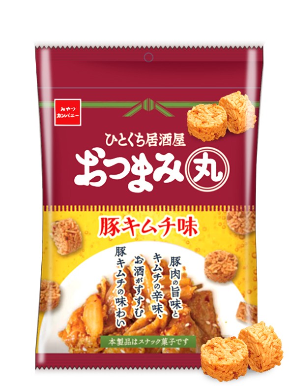 Snack Japonés Ramen con Sabor a Cerdo con Kimchi | Izakaya 50 grs