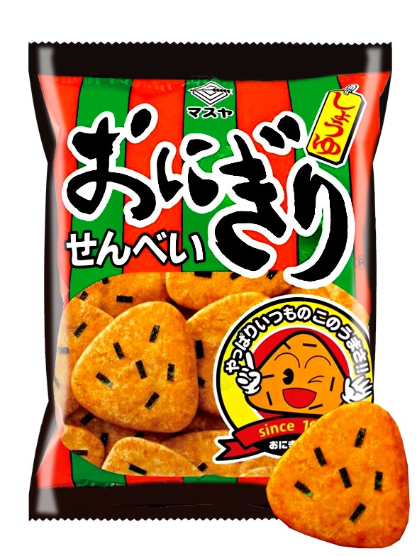 Snack Senbei de Onigiri con Nori 58 grs.