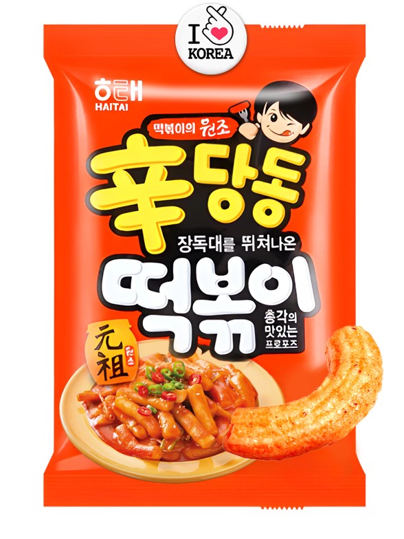 Snack Coreano Sabor Gochujang Topokki 110 grs.