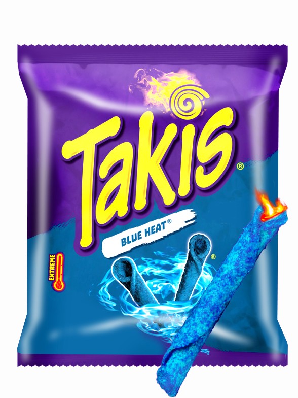Snack de Maíz Takis Blue Heat 92 grs.