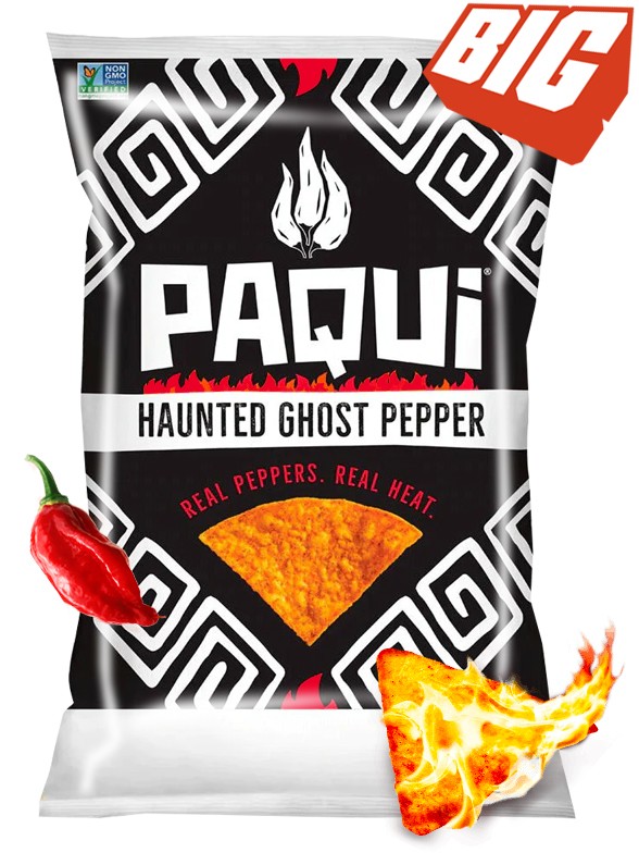 Nachos Picantes con Guindilla Ghost Pepper | Paqui 198 grs.