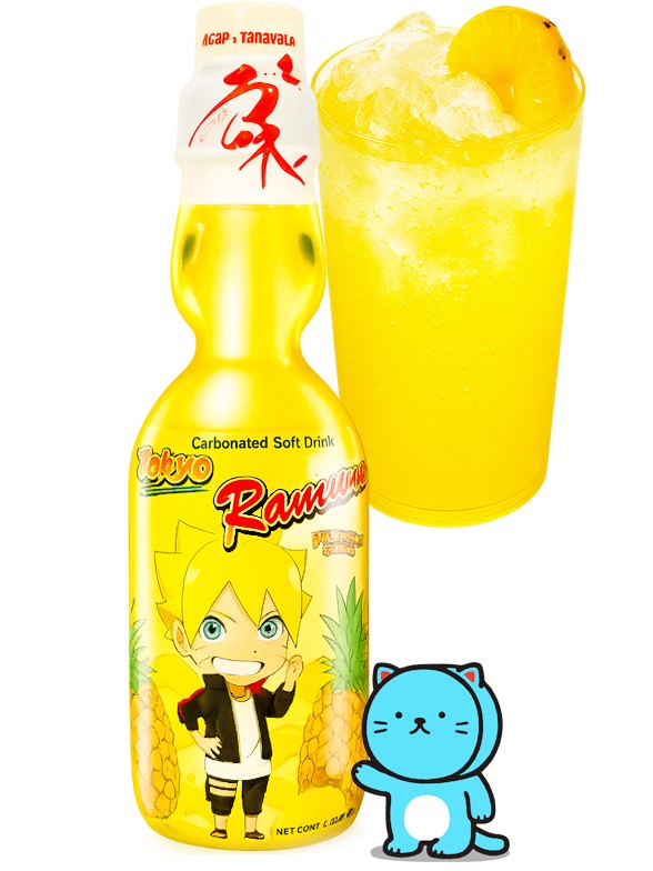Soda Ramune de Piña | Edición Boruto Naruto