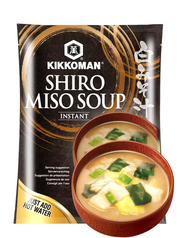 Sopa instantánea de Miso Blanco y Alga Wakame | Kikkoman