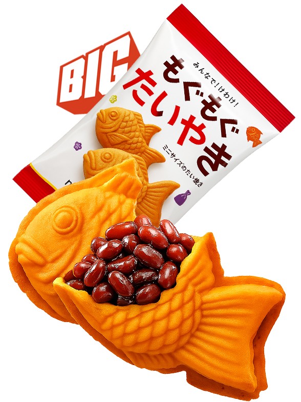 Mini Taiyakis Mogu Mogu de Azuki | Sabor Intenso 200g.