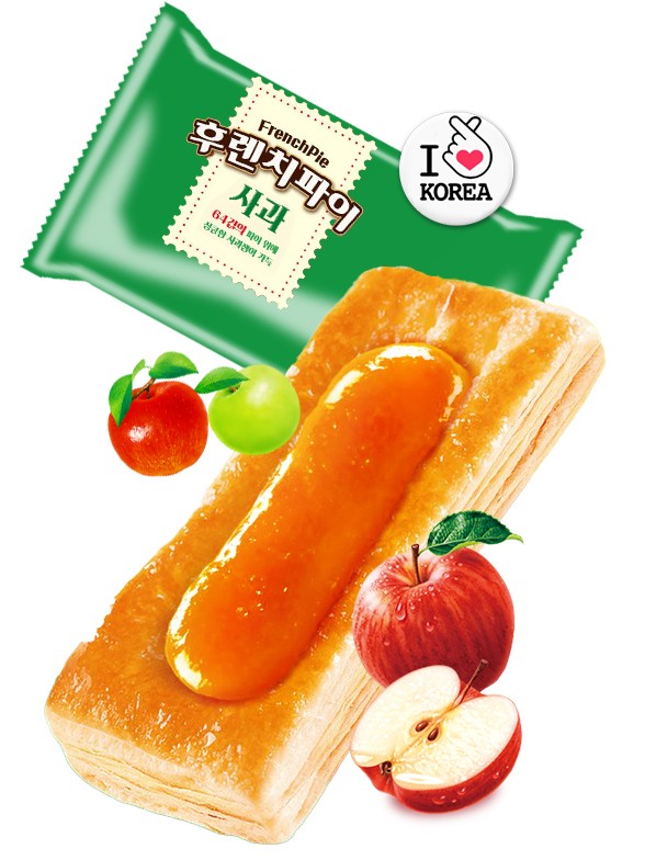 French Pie Coreano de Manzana | Unidad 13 grs.