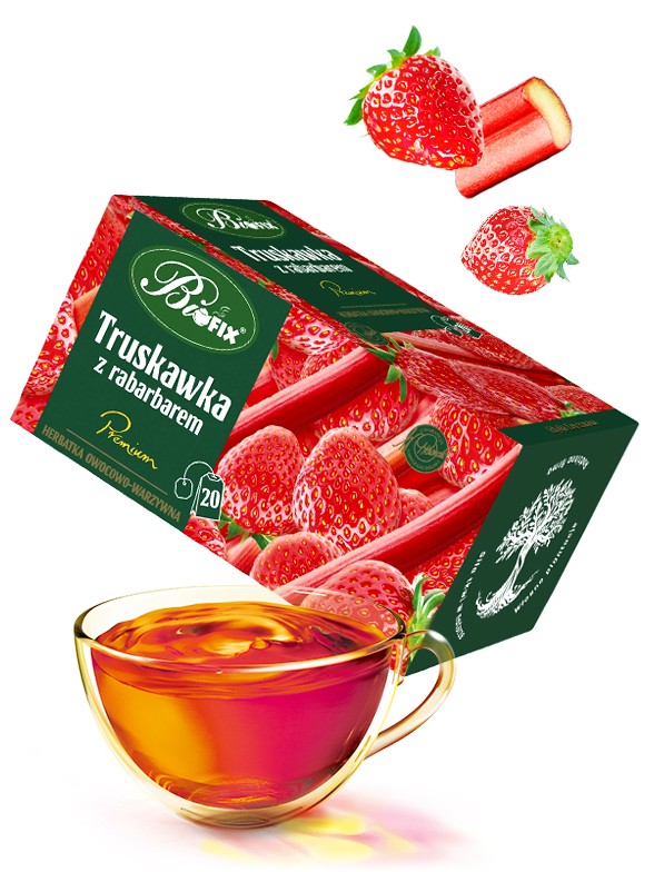 Infusión de Fresa y Ruibarbo | Premium 40g.