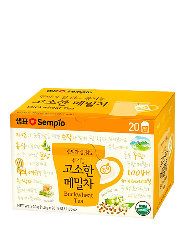 Té Soba Coreano de Trigo Sarraceno 20 Bolsitas