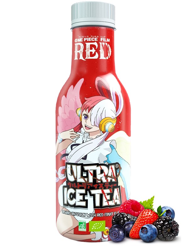 Té Helado de Frutos Rojos One Piece Film RED | Uta 500 ml