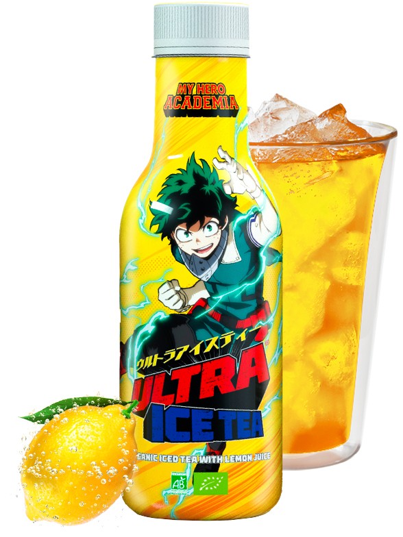 Té Negro Helado de Limón My Hero Academia | Izuku Midoriya 500 ml.