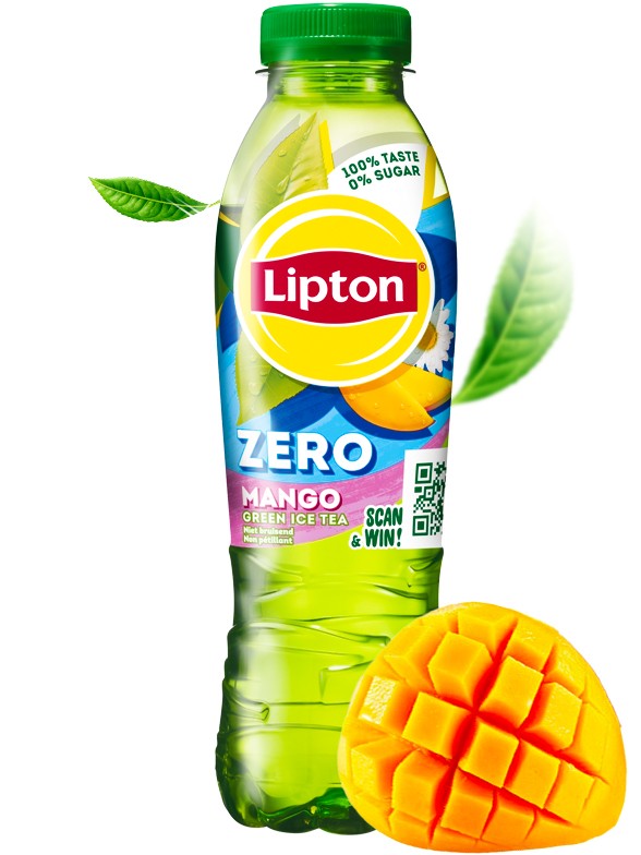 Té Verde Lipton de Mango | Zero 500 ml.