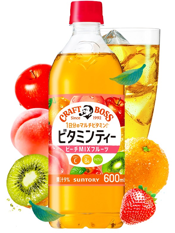 Té Vitaminado de Frutas | Craft Boss 600 ml.