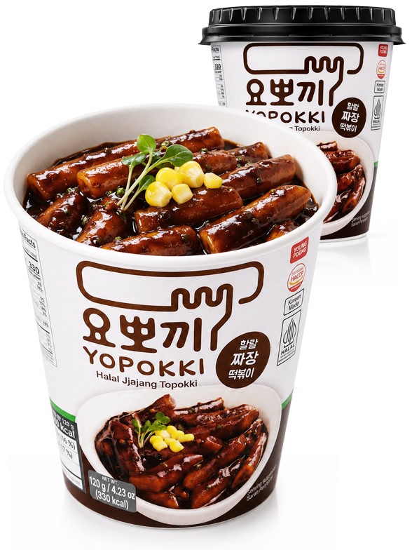 Tteokbokki (Topokki) Jjajang | Yopokki 120 g