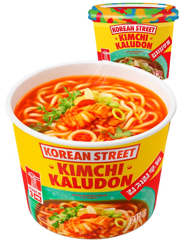 Fideos Udon con Kimchi | Korean Street 215g.