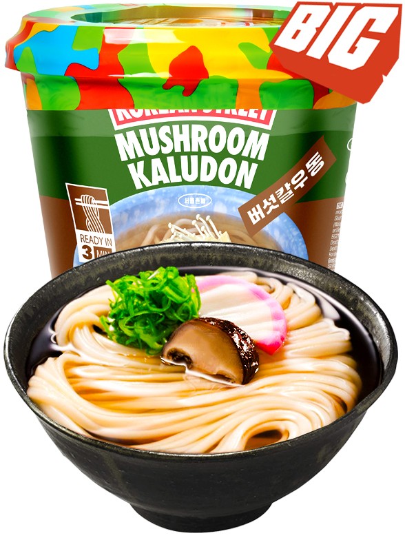 Fideos Kaludon con Setas Shiitake | Korean Steet 213 grs.