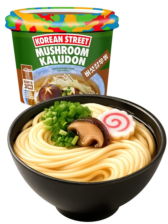 Fideos Kaludon con Setas Shiitake | Korean Steet 213g.