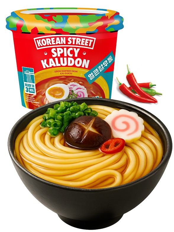 Fideos Kaludon Spicy Naruto | Korean Steet 215g.