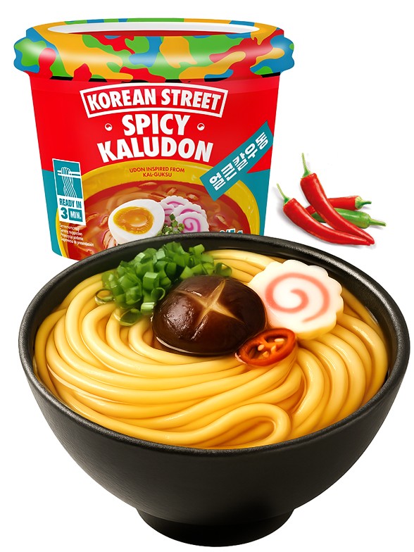 Fideos Kaludon Spicy Naruto | Korean Steet 215g.
