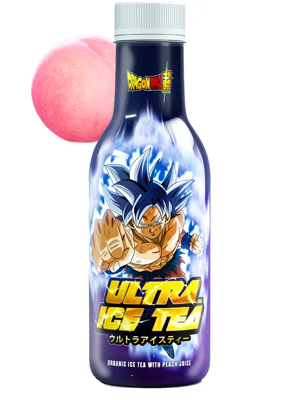Té Helado de Melocotón Dragon Ball Z Ultra | Goku 500 ml. | JaponShop