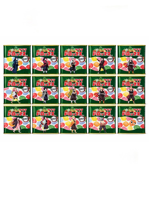 Caramelos Sakuma Drops "Kimetsu no Yaiba" | 16 Diseños Aleatorios | 71g.