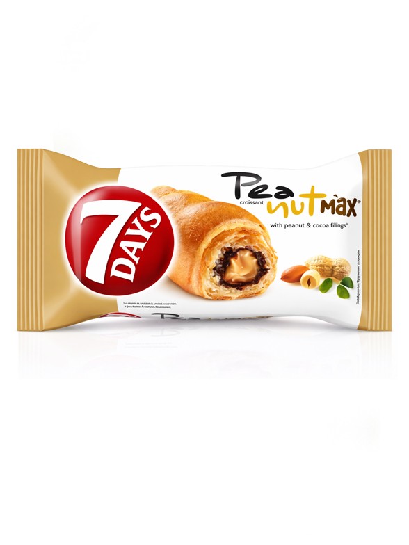 Cruasán de Chocolate y Crema de Cacahuete | Dulce Pascua 80g.