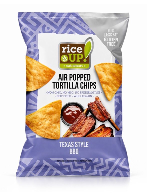 Nachos Rice Up Salsa Texas BBQ | Sin Gluten 60g.