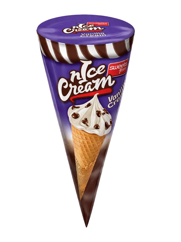 Snack Nice Ice Cream de Vainilla y Chocolate 40g.