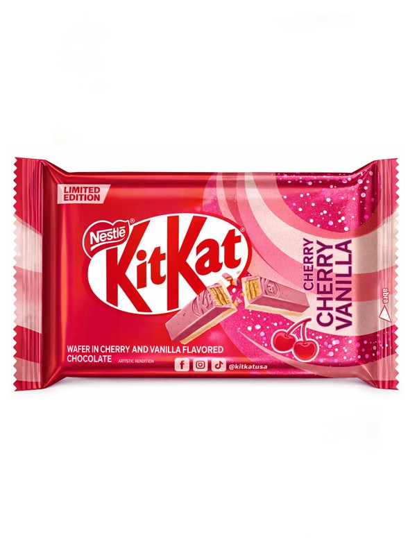 Kit Kat de Cereza y Vainilla 41,5g.