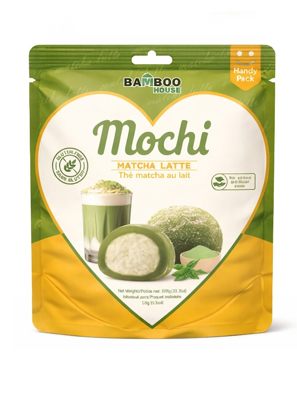 Mochis Daifuku de Matcha Latte | Sin Gluten 105g.