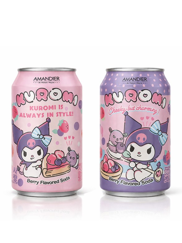 Refresco de Frutos del Bosque | Kuromi 330ml.